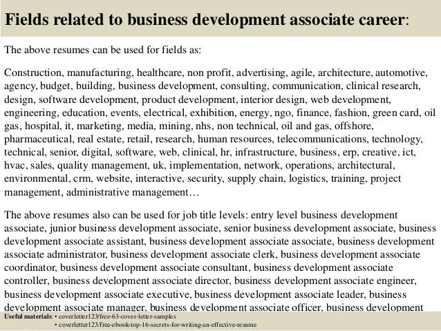 business development consultant cover letter business development letter